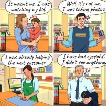 Неухватљиви лопов: само бриљантни детектив ће открити ко је украо новчаник на слици