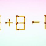 Морате уклонити 2 подударања да би једнакост била тачна: ИК тест Морате уклонити 2 подударања да би једнакост била тачна: ИК